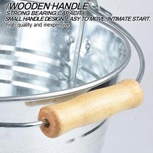 medium metal bucket