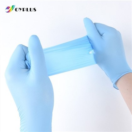 Engangs nitril eksamenshandsker