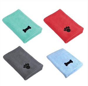 Mikrofiber håndklæde til kæledyr